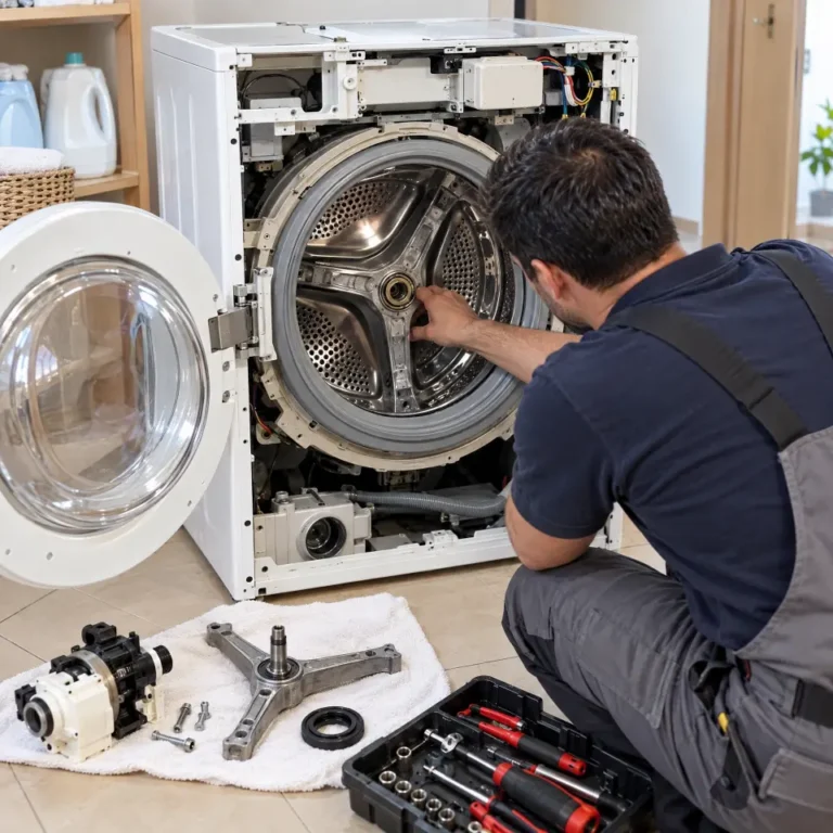 Washing machine repair by Sri Swastik Home Solutions technician in Chengalpattu