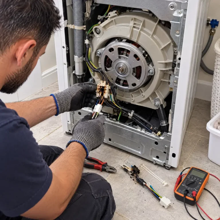 Washing machine repair (wiring) by Sri Swastik Home Solutions technician in Chengalpattu